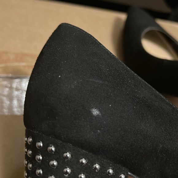 Jessica Simpson, Black/Silver, Close Toe, block Pumps, Size 7.5 - Picture 10 of 11